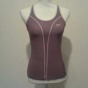 Nike Purple Racerback Athletic Tank Top